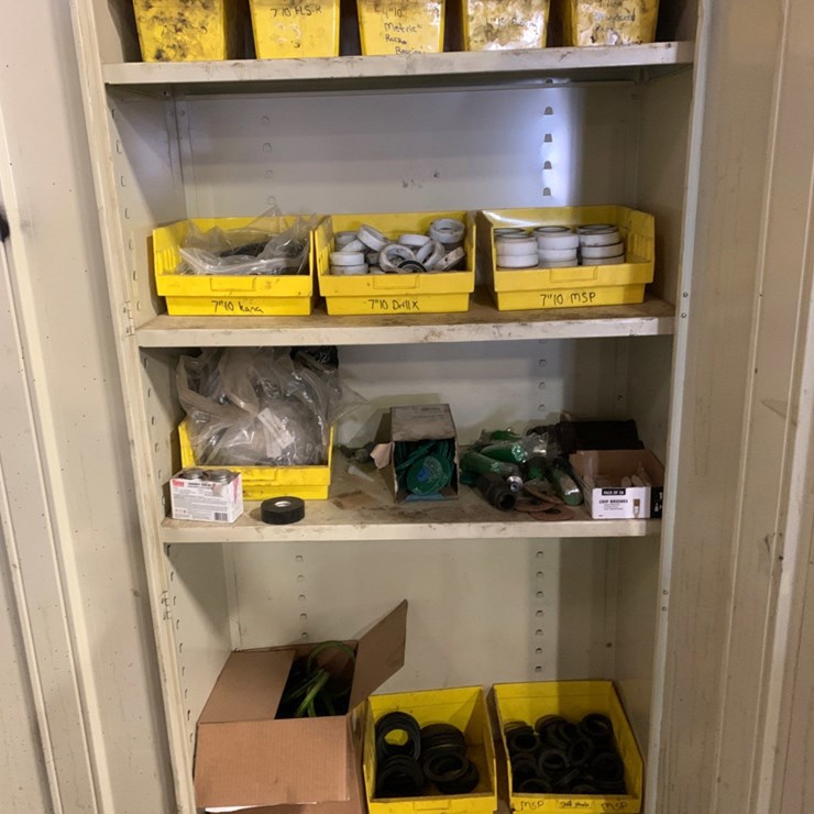 Cabinet and all it’s Contents (Race Bearings, Padding, MSP’s,)