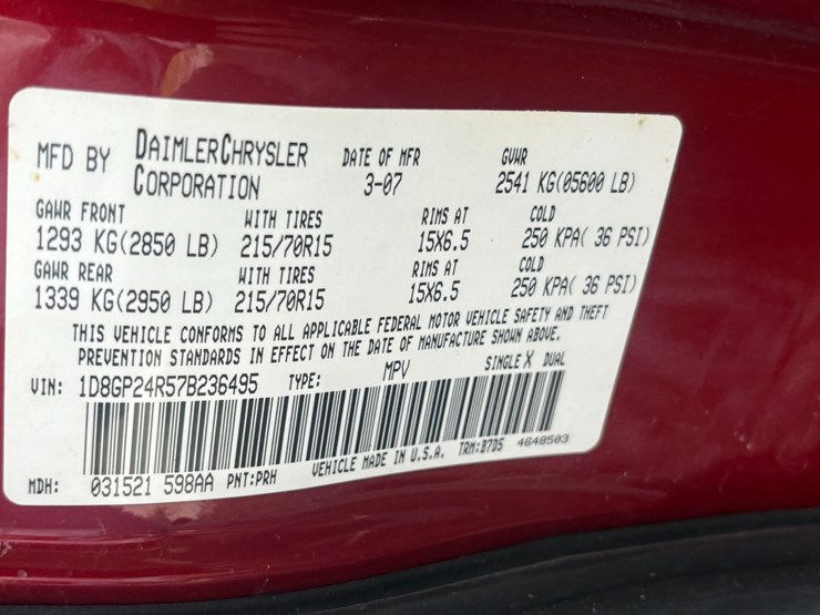 #42108-•-2007-chrysler-grand-caravan-passenger-van-vin:-1d8gp24r57b236495-image-52