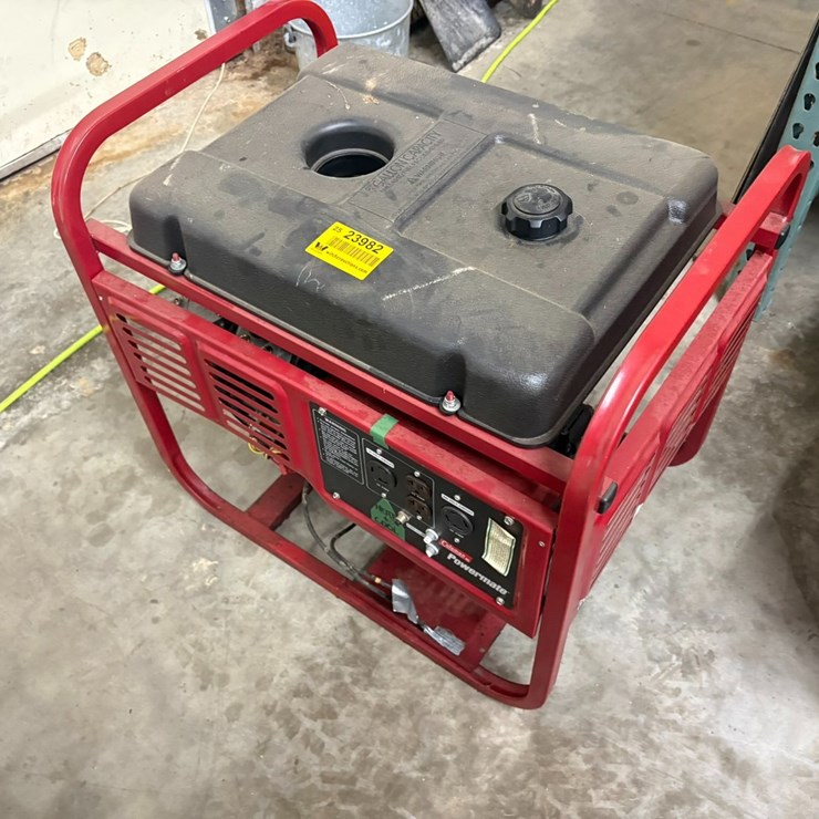 #23982 • Coleman Vantage 7000 Electric Generator