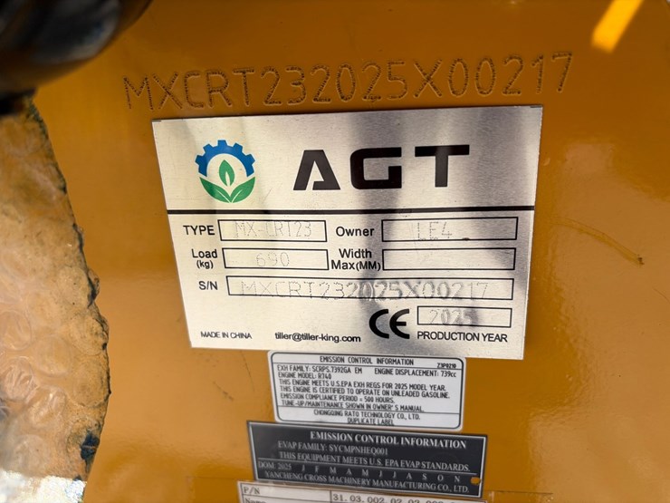 #229-•-unused-2026-agt-mx-crt23-mini-skid-steer-loader-image-9
