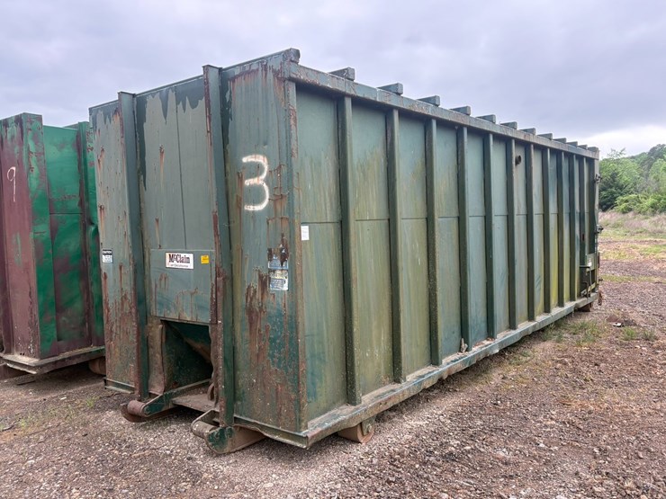 #23997-•-mcclain-~25'6"x~7'8"-roll-off-dumpster-image-1