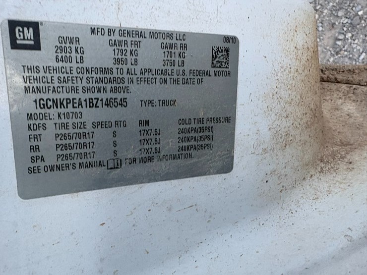 #23969-•-2011-chevrolet-silverado-4x4-pickup-vin:-1gcnkpea1bz146545-image-42