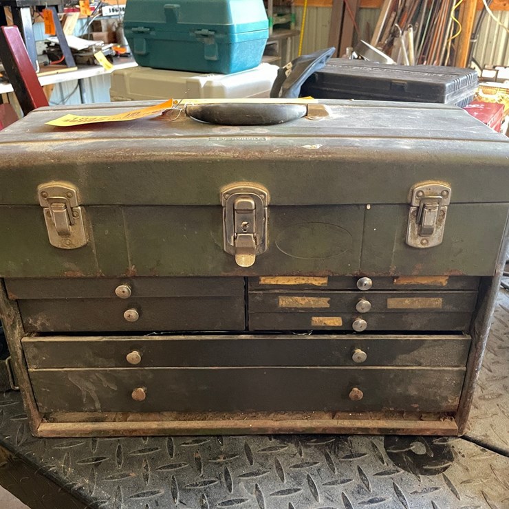 #1847 • Union Steel Tool Chest and Contents