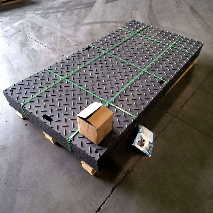 (12) 47.4inch x 94.75inch Ground Protection Mats (New/Unused)