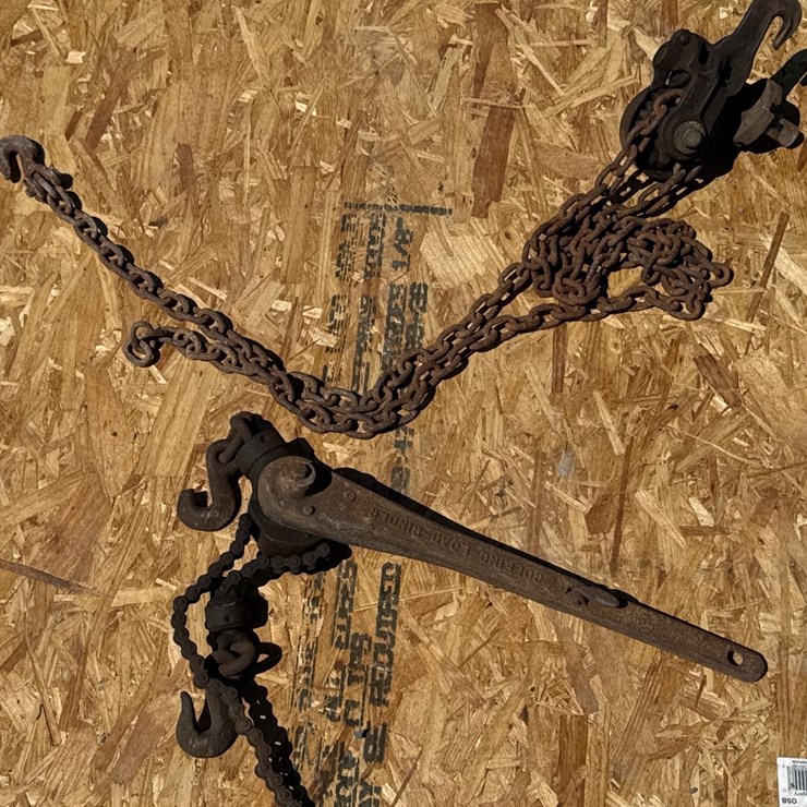 #1008 • Chain Binder and chain fall