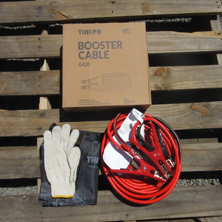 New Unused Thikpo 20' Booster Cables