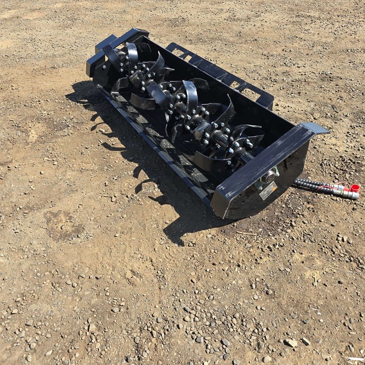 2026 Mower King Skid Steer Rotary Tiller - ECSSTR072 (New/Unused)