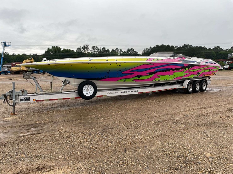2006-fountain-42'-executioner-supercharged-speed-boat-image-1