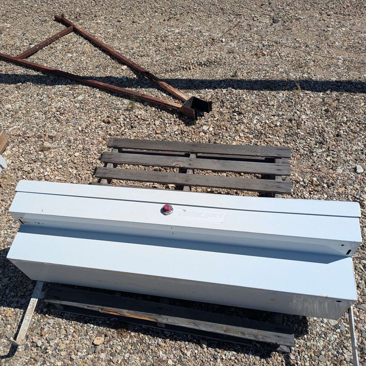 Weather Guard Truck Toolbox + Emergency Triangles