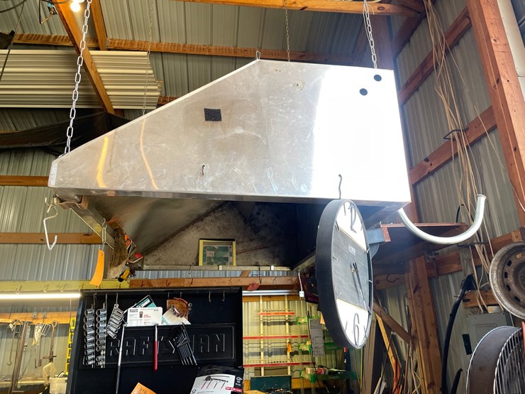 #1882-•-sturdi-bilt-stainless-steel-exhaust-hood-with-blower-fan-image-2