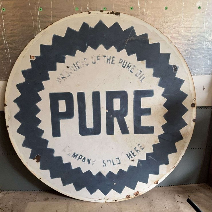 Pure Oil Sign