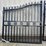 #601-•-decorative-entrance-gate,-14-foot-two-piece-swinging-gate-image-1