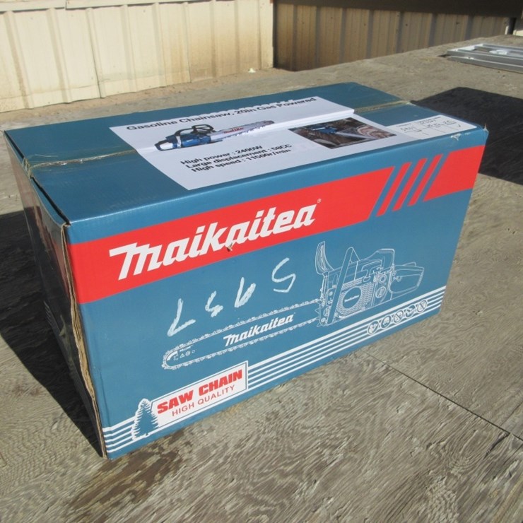 New Unused Maikaitea 55cc Gas Chainsaw,