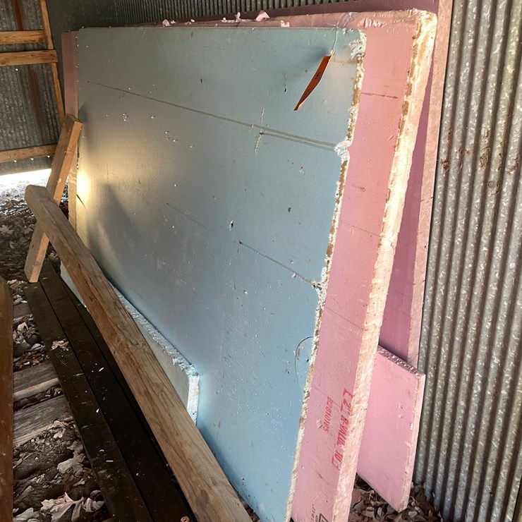 #1893 • Misc. Sheets of Insulation