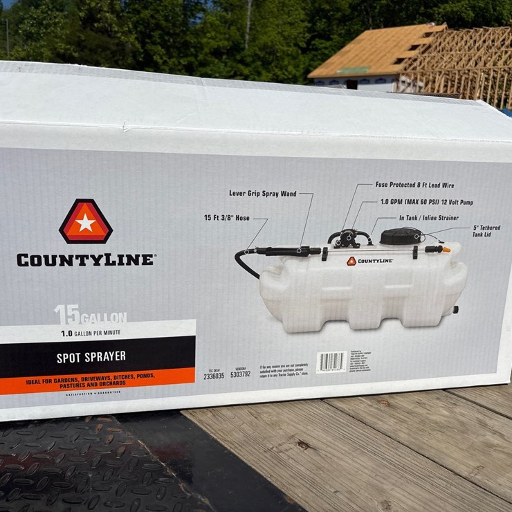 #554 • 15 gallon country line spot sprayer