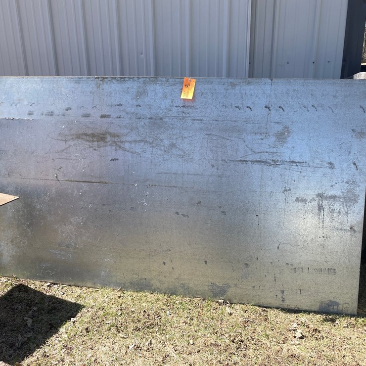 #1887 • (2) Sheets of Galvanized Steel