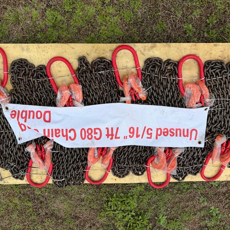 #565 • 7 ft Double Legs Lifting Chain Sling
