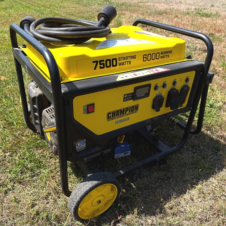 #562 • Champion 6000 Watt Generator, 389CC Engine