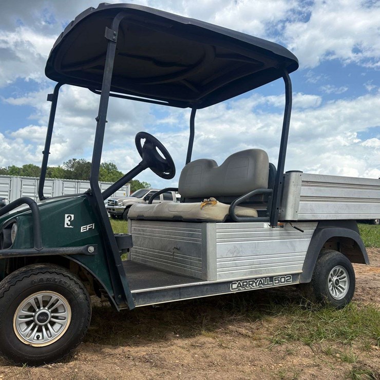 Carryall 502 2 Seater Gas Golf Cart W/ Dump Bed