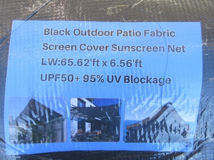 (2)-new-unused-outdoor-patio-fabric-screen,-image-2