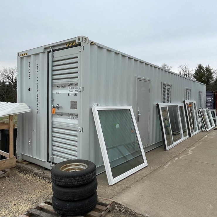 #3284 • Shipping Container Tiny House