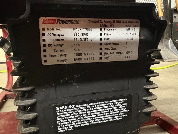 #23982-•-coleman-vantage-7000-electric-generator-image-16