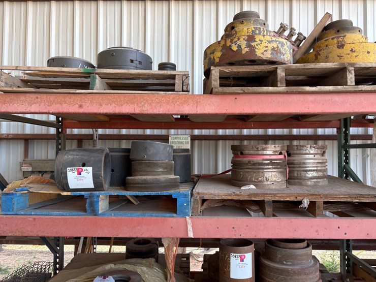 (3)-10-3/4”-primary-packoffs-&-pallet-of-assorted-casing-nipples-&-collars-image-1