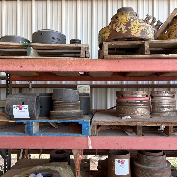 (3) 10-3/4” primary packoffs & pallet of assorted casing nipples & collars