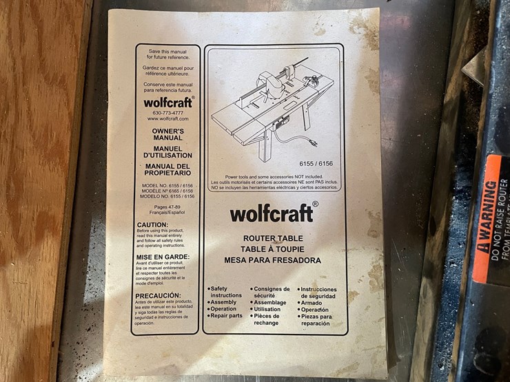 #1852-•-rockwell-router-with-wolfcraft-router-table-image-25