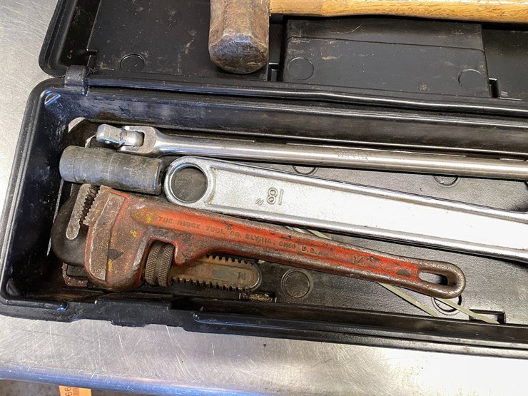#1866-•-small-hand-tools-and-wooden-rolling-storage-drawer-image-8
