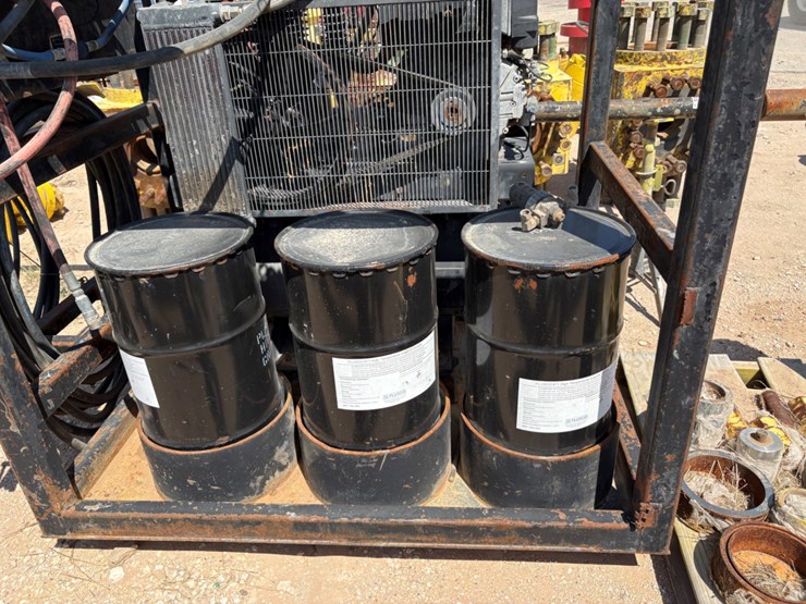 bearing-service-&-supply-5’-x-3.5’-pneumatic-grease-injection-skid-w/-lubricator-image-2