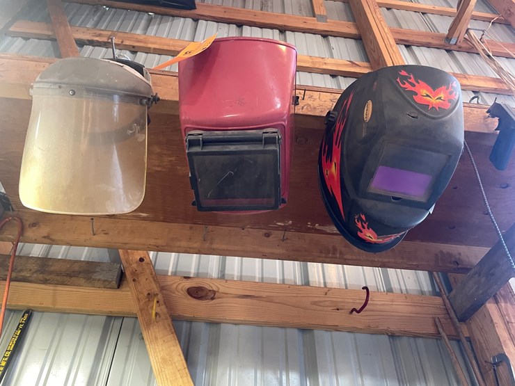 #1878-•-(2)-welding-helmets-and-(1)-face-shield-image-1