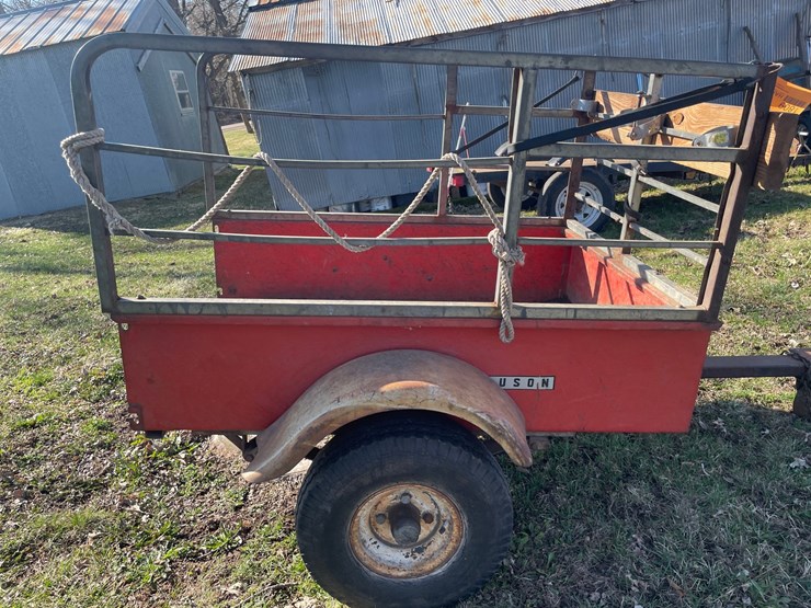 #1809-•-massey-ferguson-metal-lawn-trailer-image-8