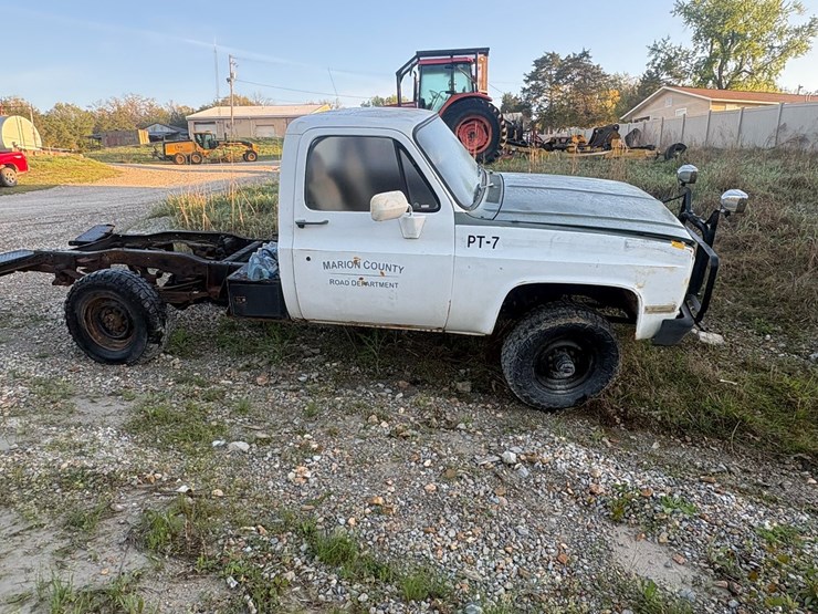 #23974-•-inop-1984-chevrolet-military-truck-4x4-pickup-vin:-1gchd34j7ff338030-image-9