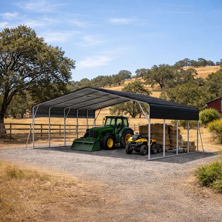 20' x 20' All Steel Carport (New/Unused)