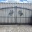 #602-•-14-foot-decorative-entrance-gate,-two-swinging-gate-with-lions-image-1
