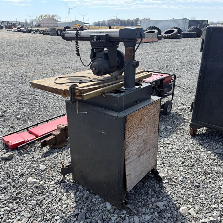 #42701 • Craftsman Radial Arm Saw w/ Stand INV# 42701