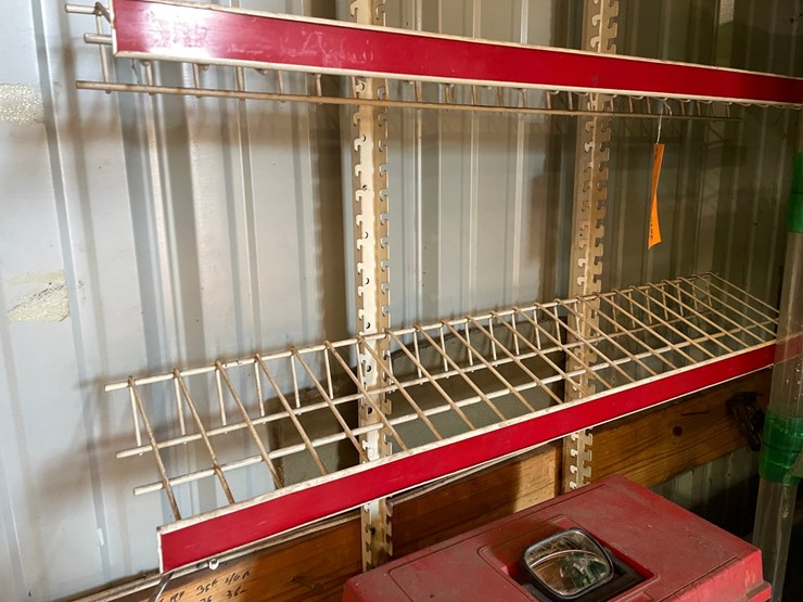 #1861-•-metal-hanging-wire-shelving-rack-and-snapple-rack-image-5