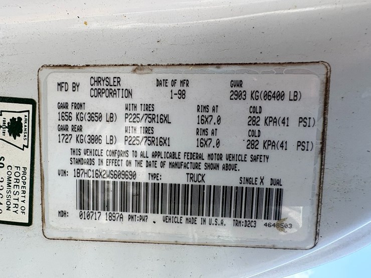 #41749-•-1998-dodge-ram-pickup-vin:-1b7hc16x2ws609690-image-51