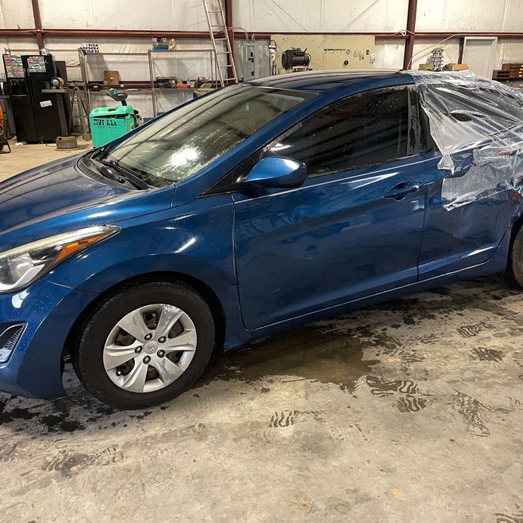 2016 Hyundai Elantra 4 Door Sedan (99,032 Miles)-Wrecked