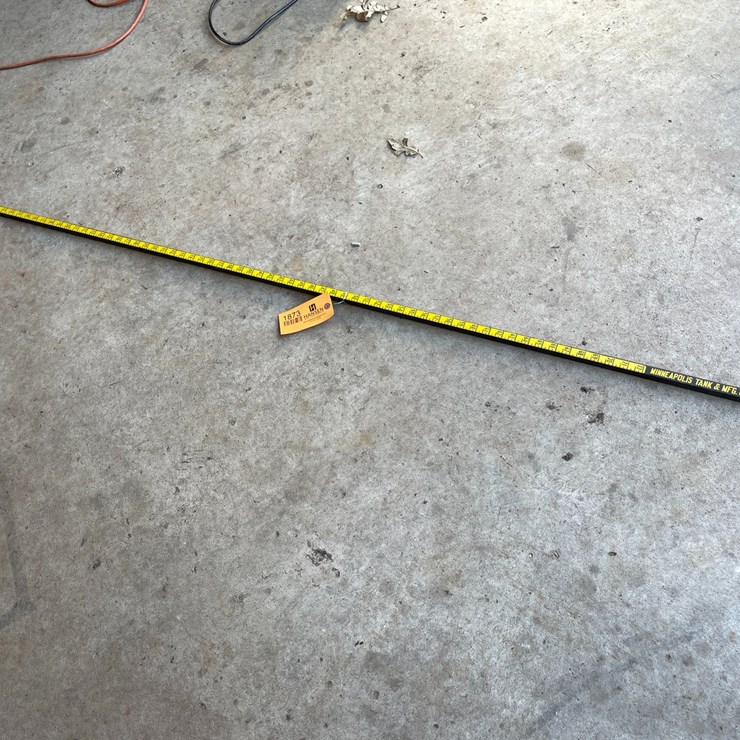 #1873 • Minneapolis Tank and Mfg. Wood Measuring Stick