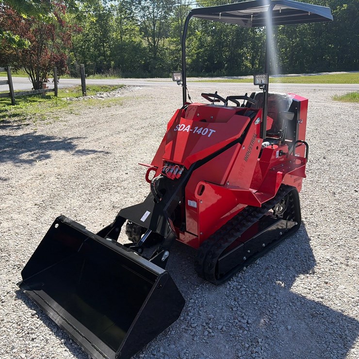 #232 • Unused AGT SDA-140T Mini Ride-On Skid Steer Loader