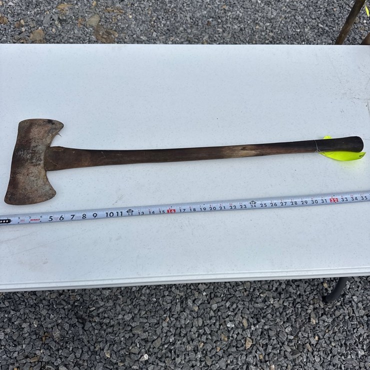 #533 • True Temp double sided axe
