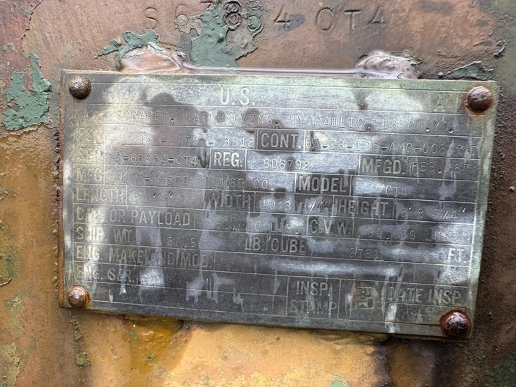 #23991-•-inop-michigan-290y-scraper-tractor-dozer-62781-image-15