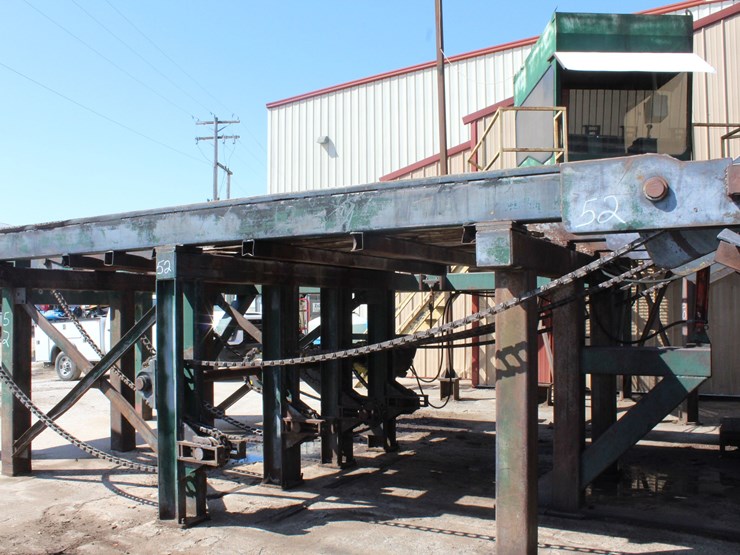 c&l-25'-4-strand-heavy-duty-log-deck-w/-stop-&-loader-w/-heavy-duty-hydraulic-drive-image-7