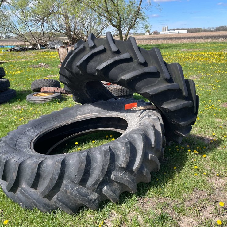 #5595 • (2) Tractor Tires