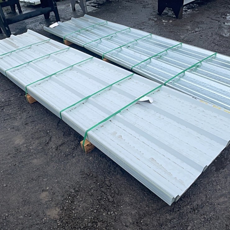 NEW 12FT. LONG MIXED COATING R PANEL NEW SUPPORT EQUIPMENT