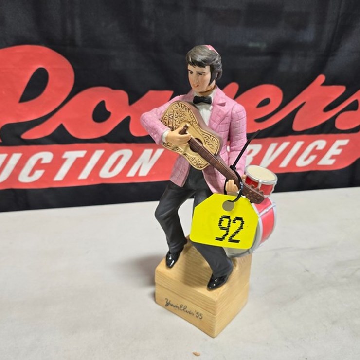 #92 • McCormick Your's ELvis "55 Music Box Decanter