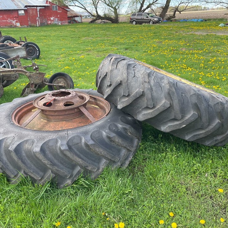 #5587 • (2) Tractor Tires