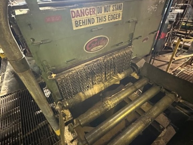 crosby-8inch-x-48inch-top-arbor-thin-kerf-gang-saw-with-5-x-18ft-infeed-powered-rolls,-cant-position-image-4